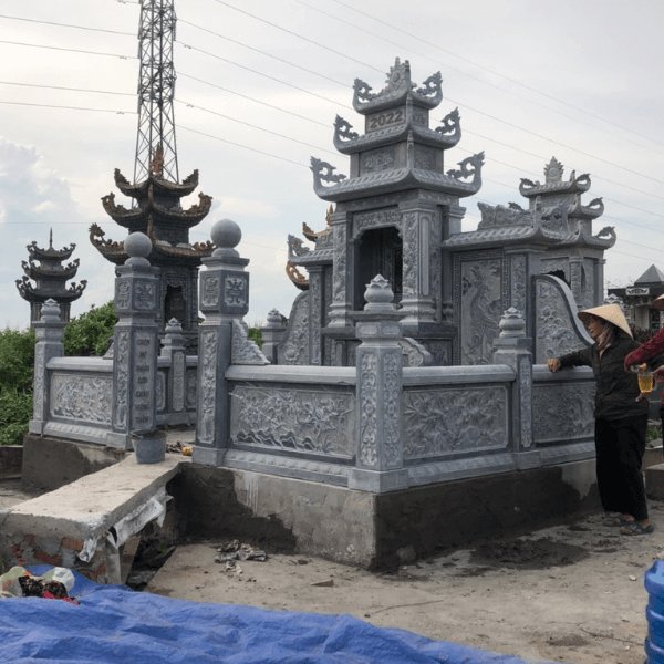Khuôn viên lăng mộ - Mẫu 06